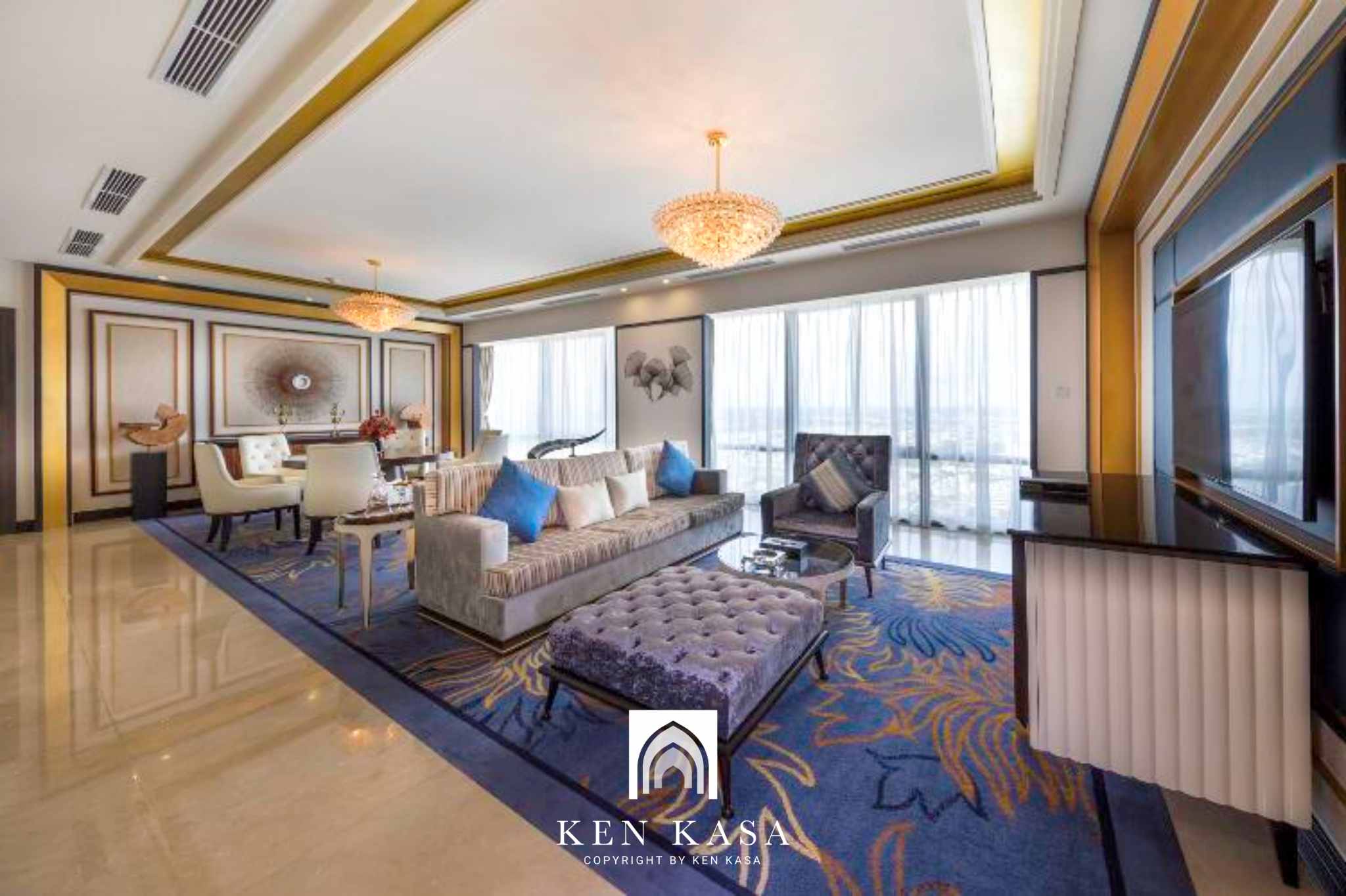 Hướng view trong ph&ograve;ng tổng thống 